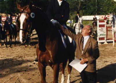 Romero, Verleihung Goldenes Reitabzeichen, Dr. Wünschmann, 1997
