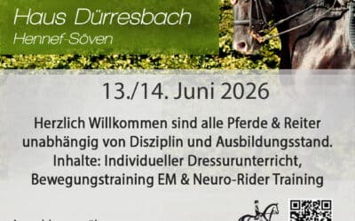 Trainingstage in Haus Dürresbach am 13./14. Juni 2026